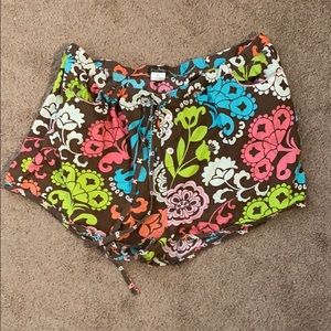 Vera Bradley boxer style shorts